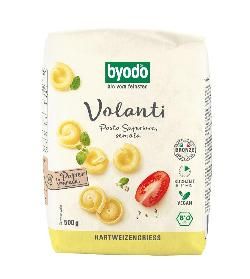 Produktfoto zu Byodo Volanti (gedrehte Hütchen) semola - 500g