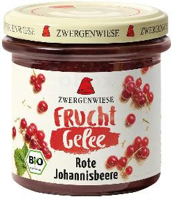 Produktfoto zu Zwergenwiese Fruchtgelee Rote Johannisbeere - 160g