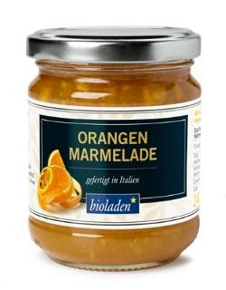 Produktfoto zu Bioladen Orangenmarmelade - 240g