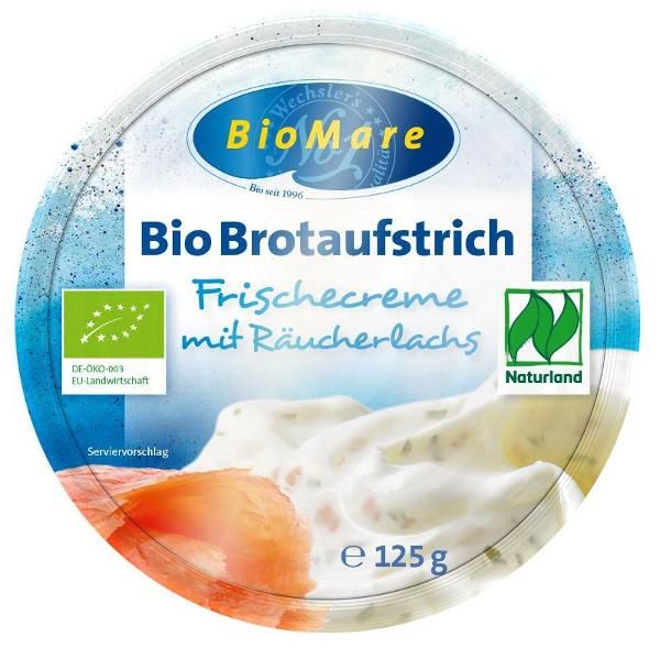 Produktfoto zu Frischcreme mit Räucherlachs - 125g