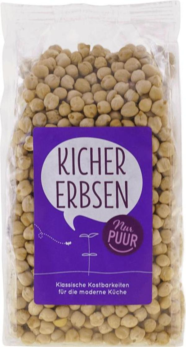 Produktfoto zu Nur Puur Kichererbsen - 500g