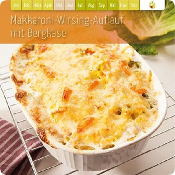 Produktfoto zu Makkaroni-Wirsing-Auflauf mit Bergkäse