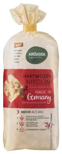 Produktfoto zu Naturata Weihnachtsnudeln Nikolini - 250g