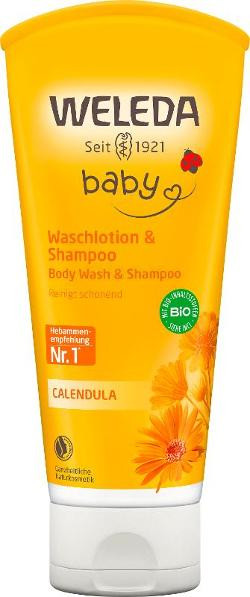 Produktfoto zu Calendula Waschlotion Shampoo - 200ml