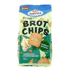 Produktfoto zu Sommer Brot Chips Knoblauch & Kräuter - 100g