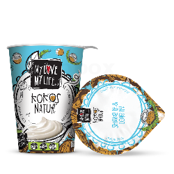 Produktfoto zu Kokos Joghurt Alternative Natur - 400g