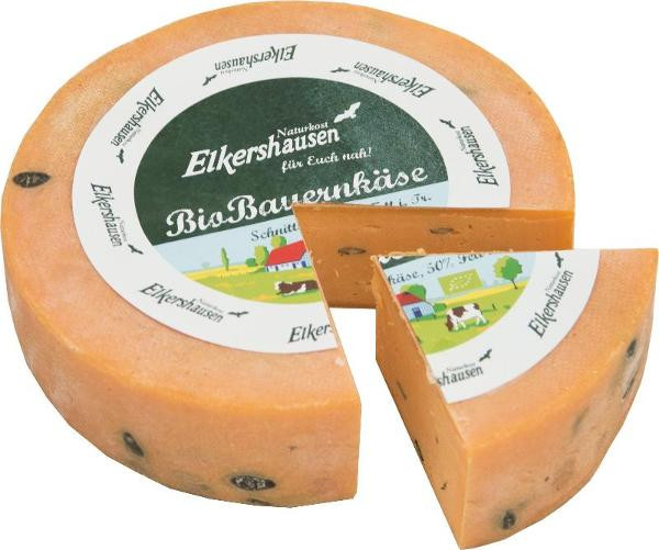 Produktfoto zu BioBauernkäse Kürbiskern 50%F