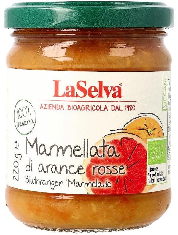 Produktfoto zu La Selva Blutorangen Marmelade - 220g