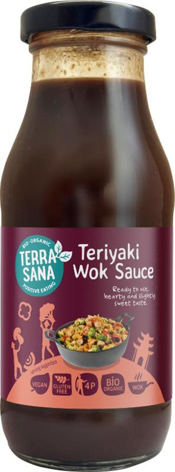 Produktfoto zu TerraSana Teriyaki Woksauce - 240ml