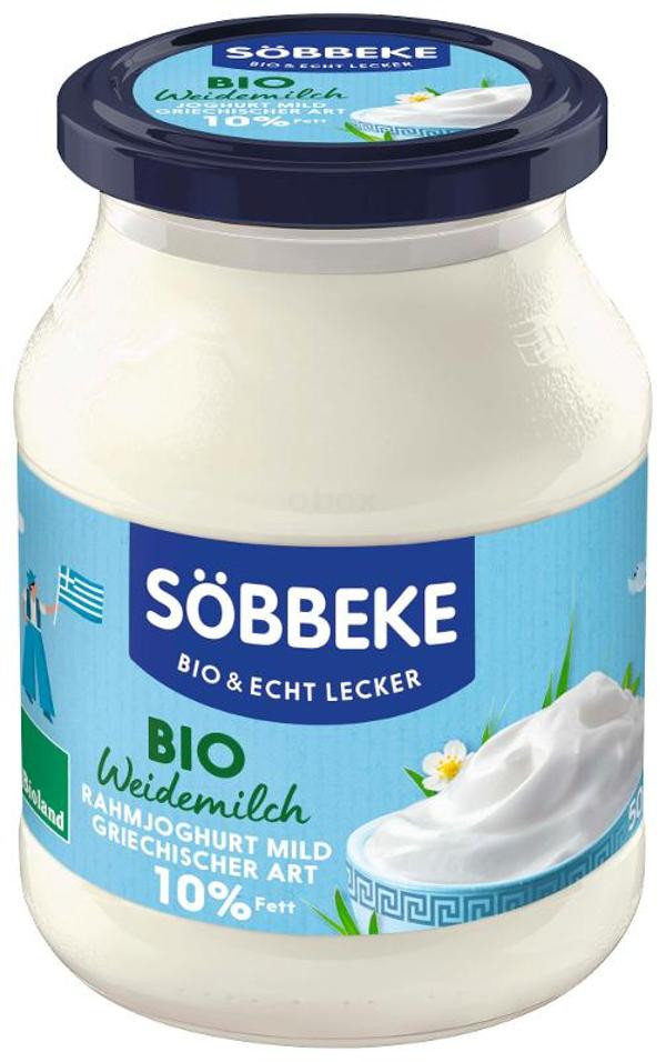 Produktfoto zu Söbbeke Rahmjoghurt griechischer Art, 10% - 500g