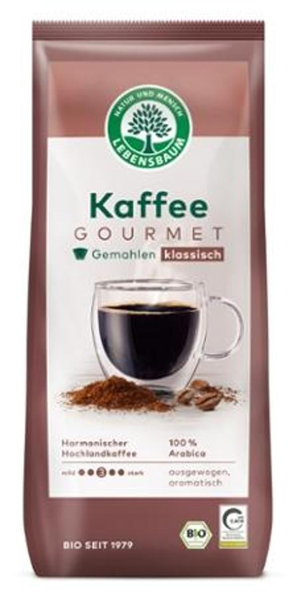 Produktfoto zu Gourmet Kaffee gemahlen - 500g