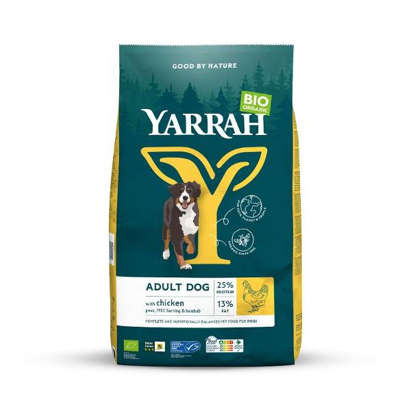 Produktfoto zu Yarrah Hundetrockenfutter Huhn - 2 kg