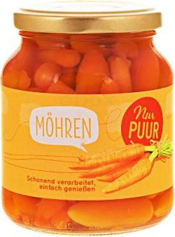 Produktfoto zu Nur Puur Möhren - 350g