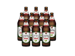 Produktfoto zu Lammsbräu Dunkle Weisse alkoholfrei - 10 x 0,5l