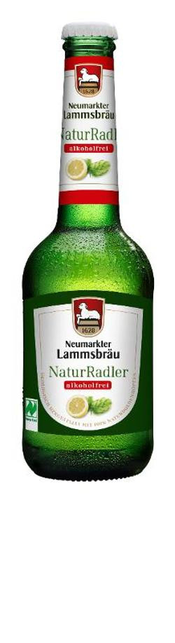 Produktfoto zu Lammsbräu NaturRadler alkoholfrei - 10 x 0,33l