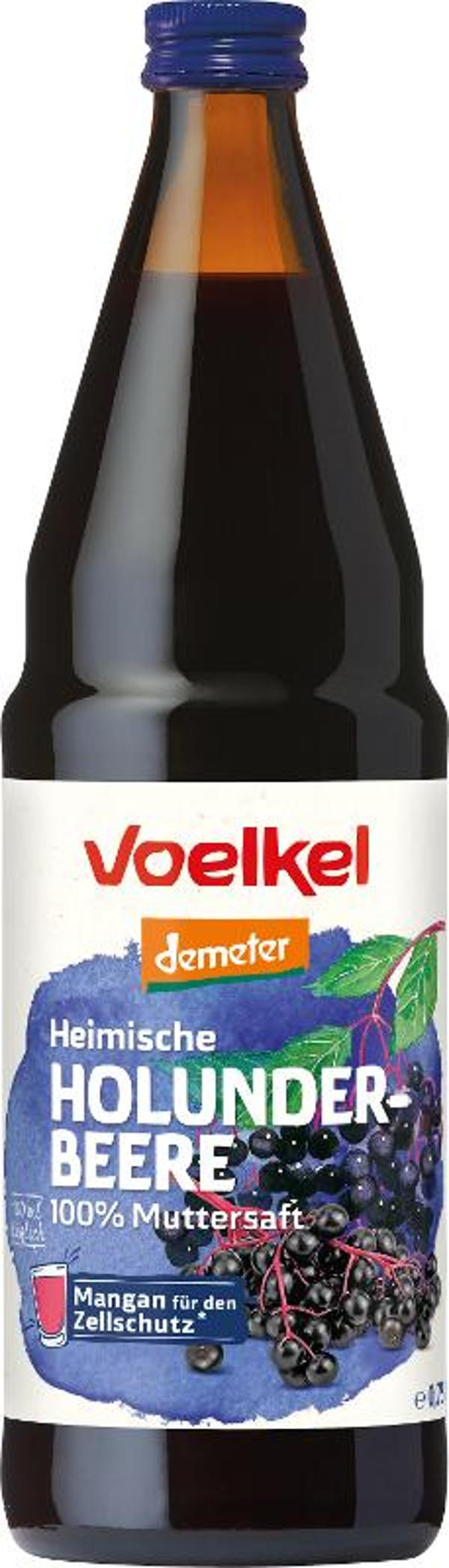 Produktfoto zu Voelkel Heimischer Holundersaft - 0,75 l